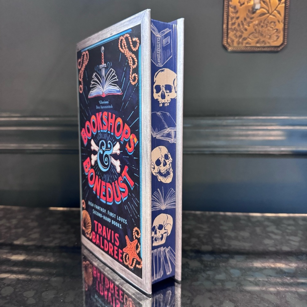 Waterstones UK Bookshops and Bonedust by Travis Baldree